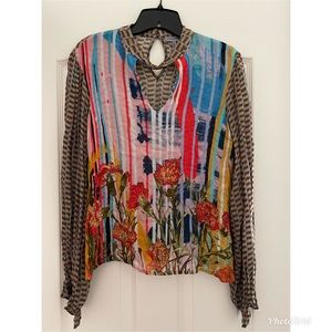 Anthropologie Conditions Apply Vintage Blouse